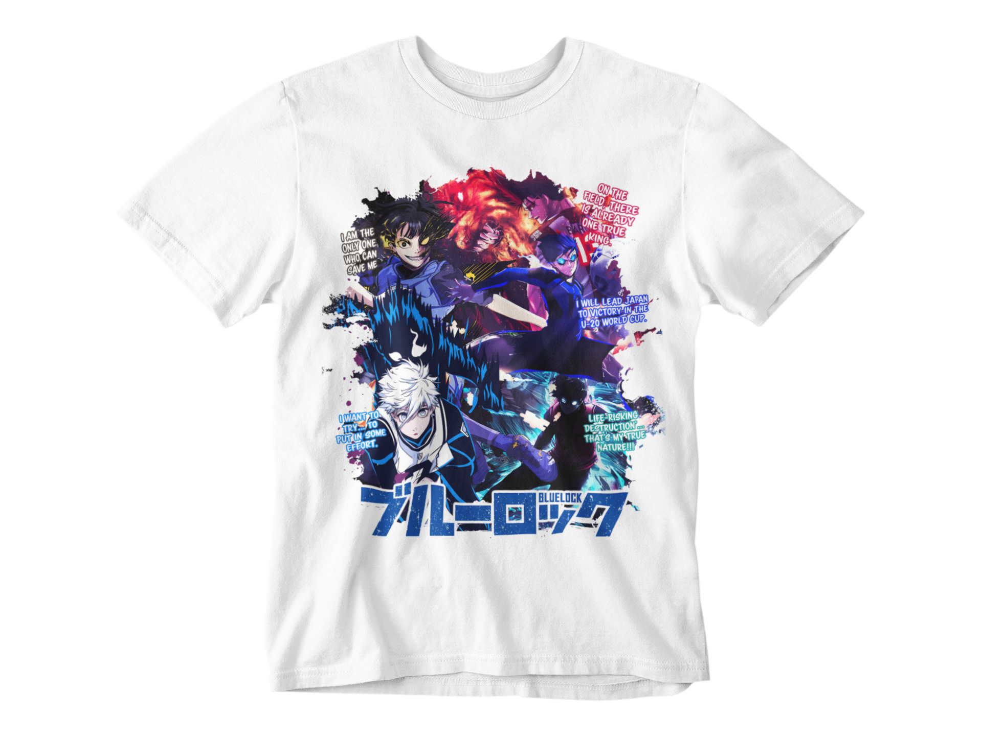 JAPANESEE INSPIRED Bluelock T SHIRT
