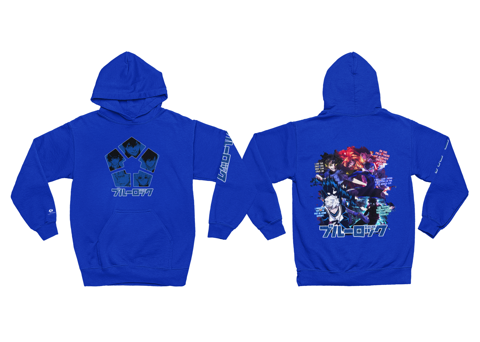 JAPANESE INSPIRED BLUELOCK HOODIE