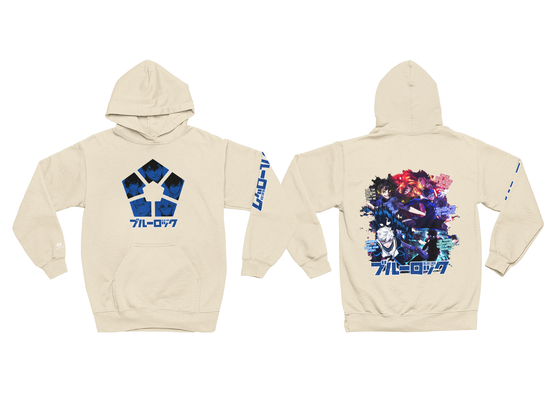 JAPANESE INSPIRED BLUELOCK HOODIE