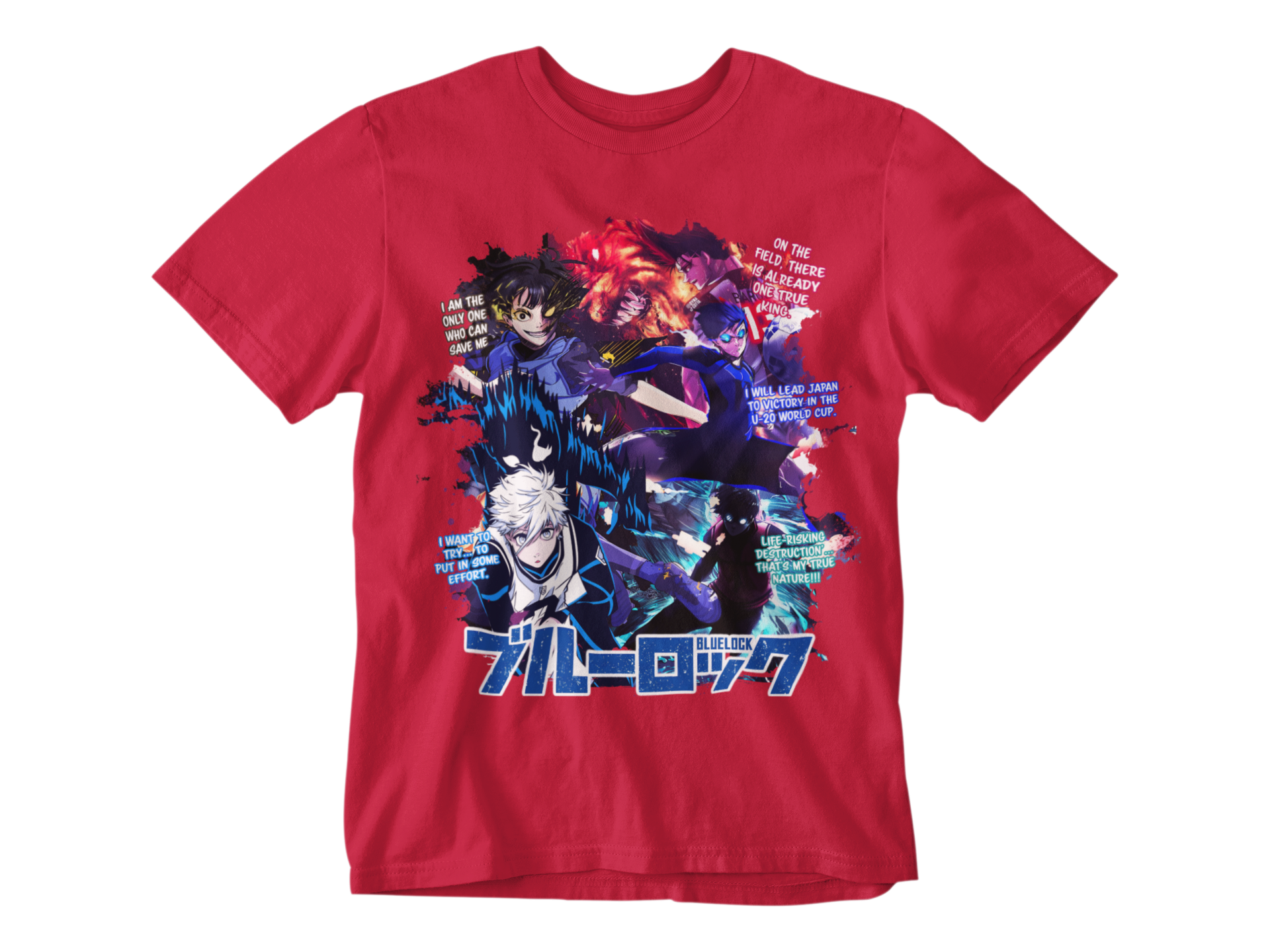JAPANESEE INSPIRED Bluelock T SHIRT