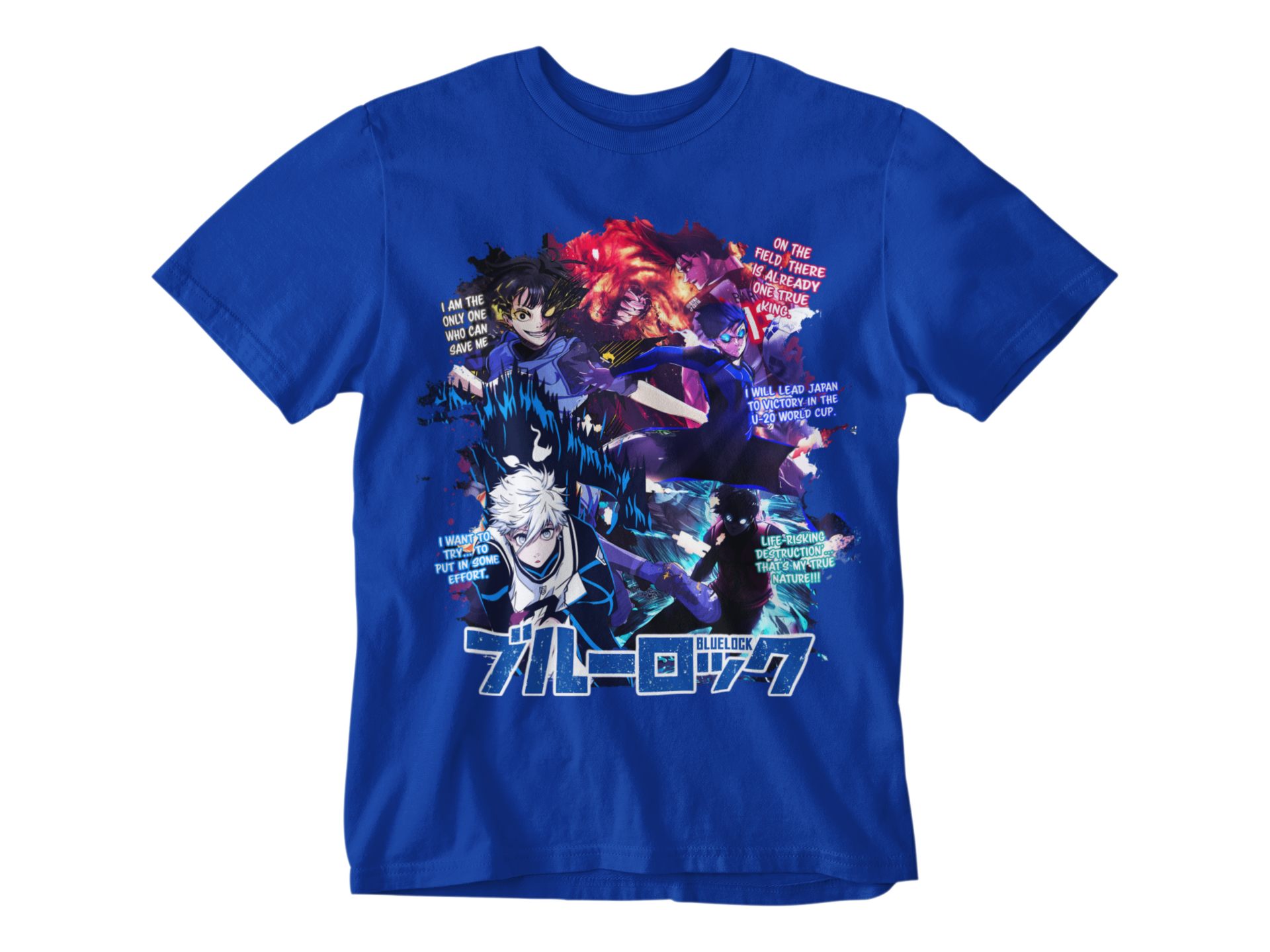 JAPANESEE INSPIRED Bluelock T SHIRT