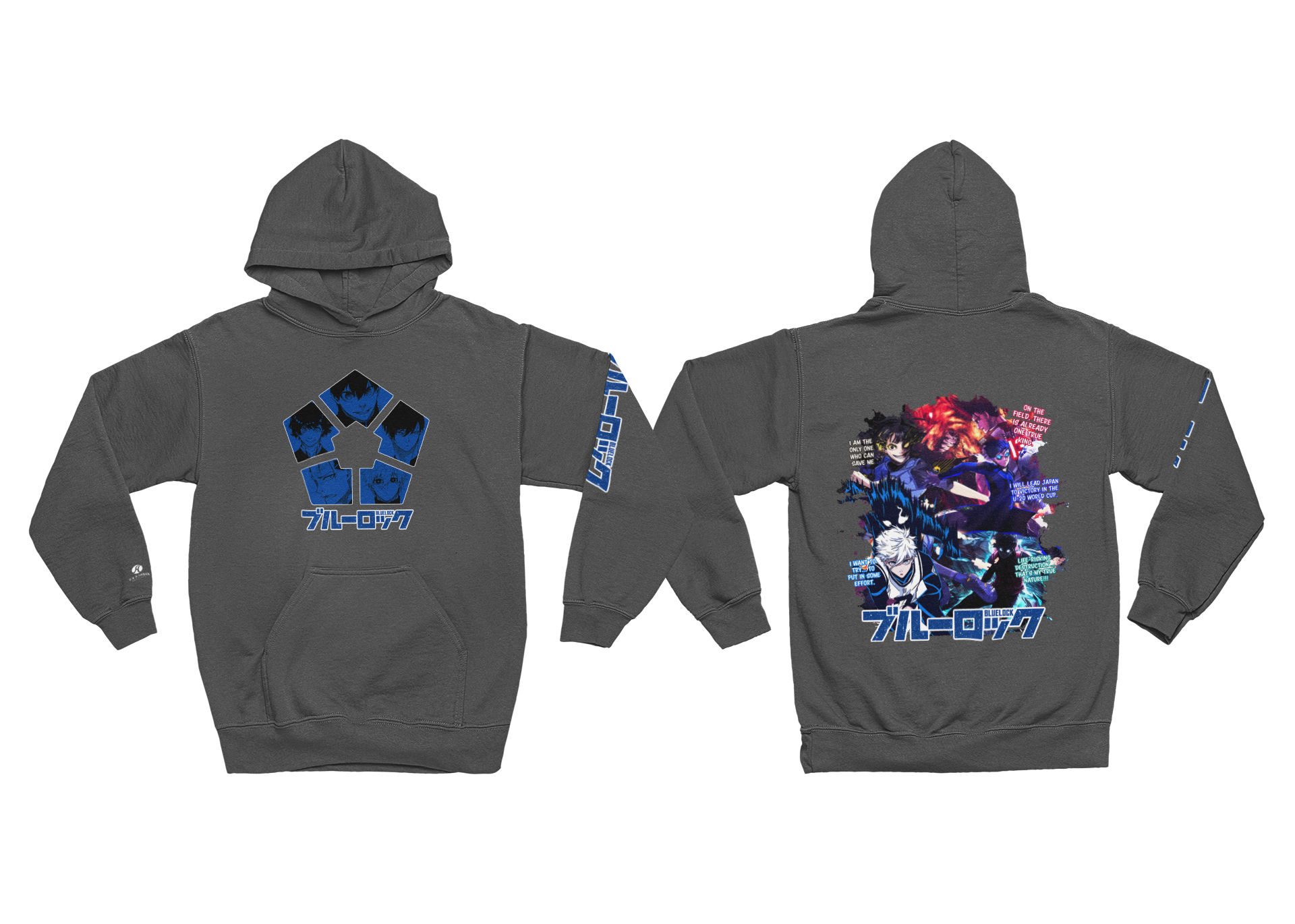 JAPANESE INSPIRED BLUELOCK HOODIE