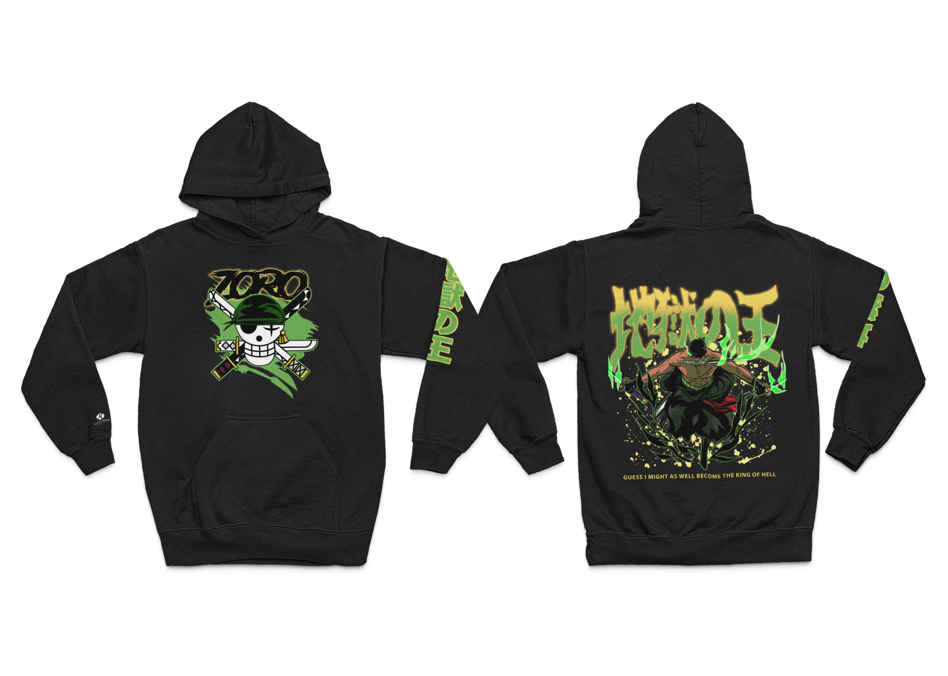 JAPANESE INSPIRED ZORO HOODIE