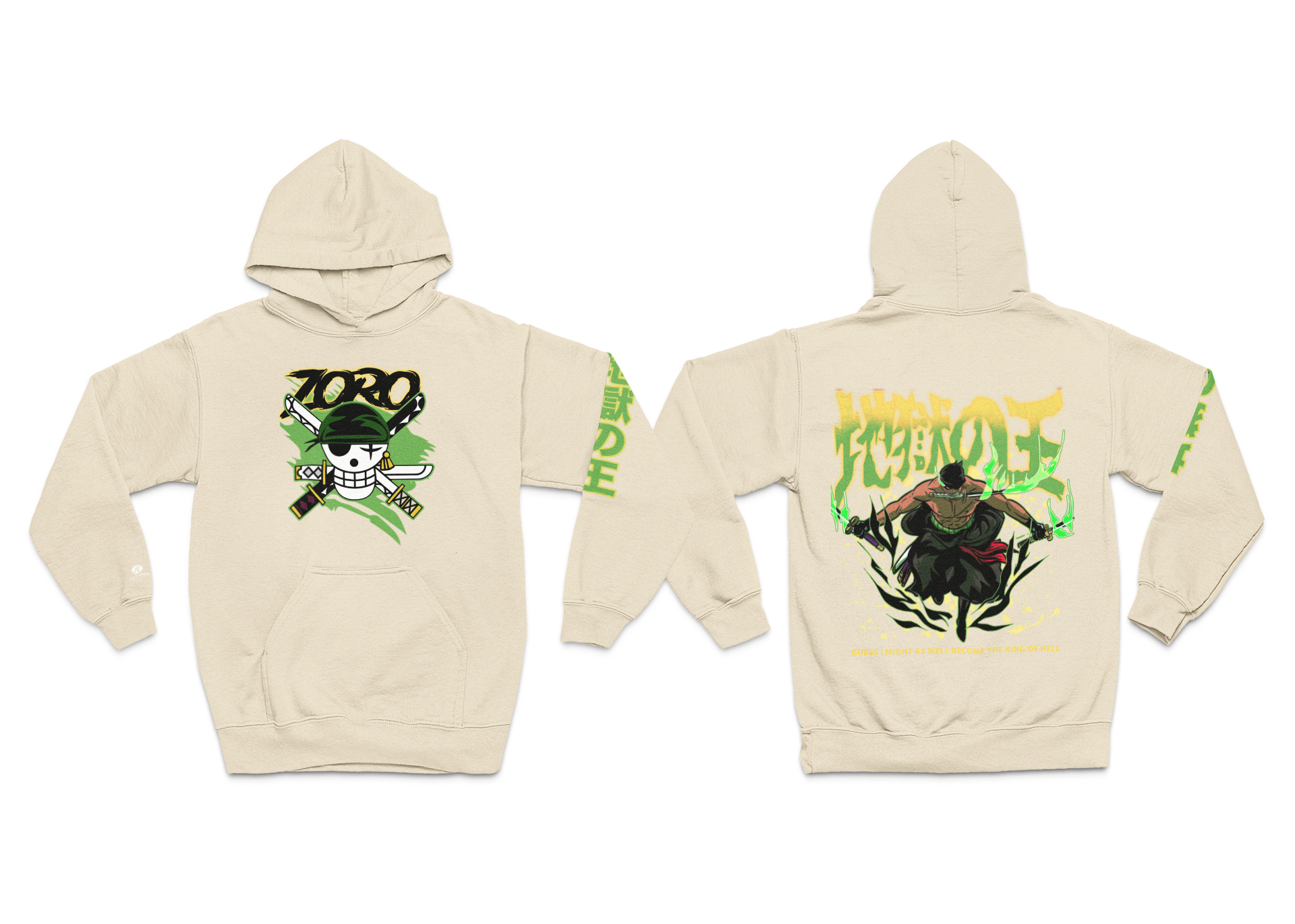 JAPANESE INSPIRED ZORO HOODIE