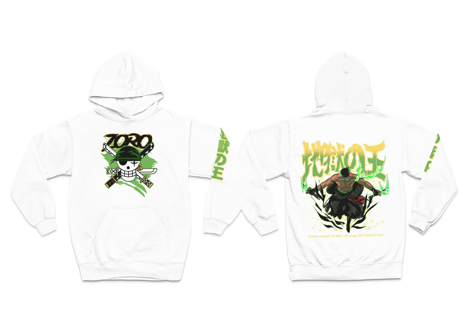 JAPANESE INSPIRED ZORO HOODIE