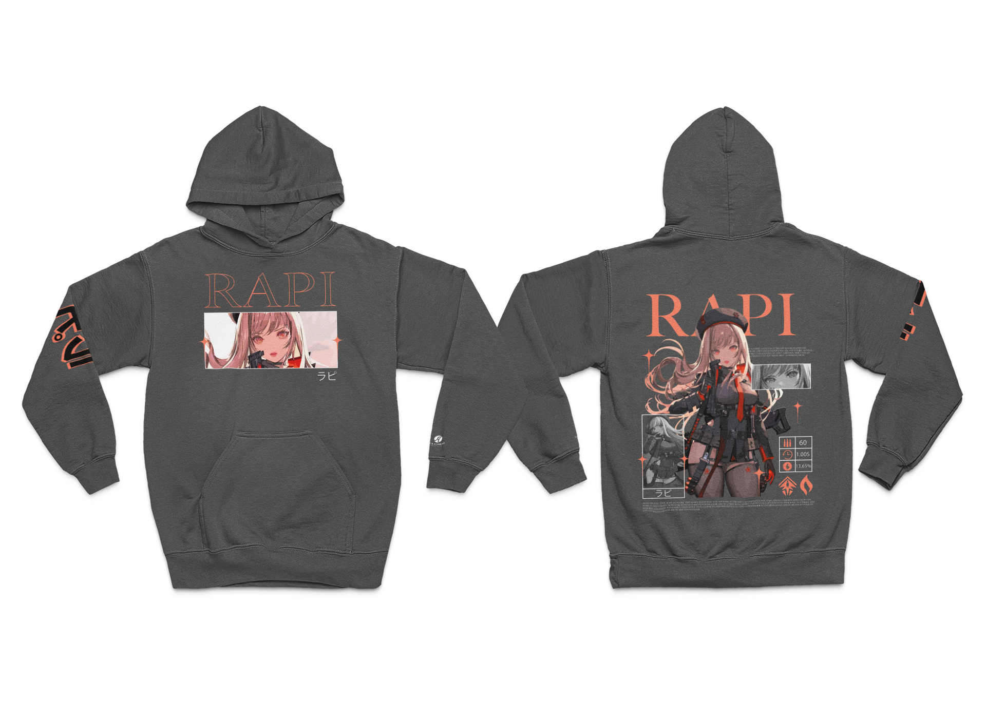 JAPANESE INSPIRED RAPI HOODIE