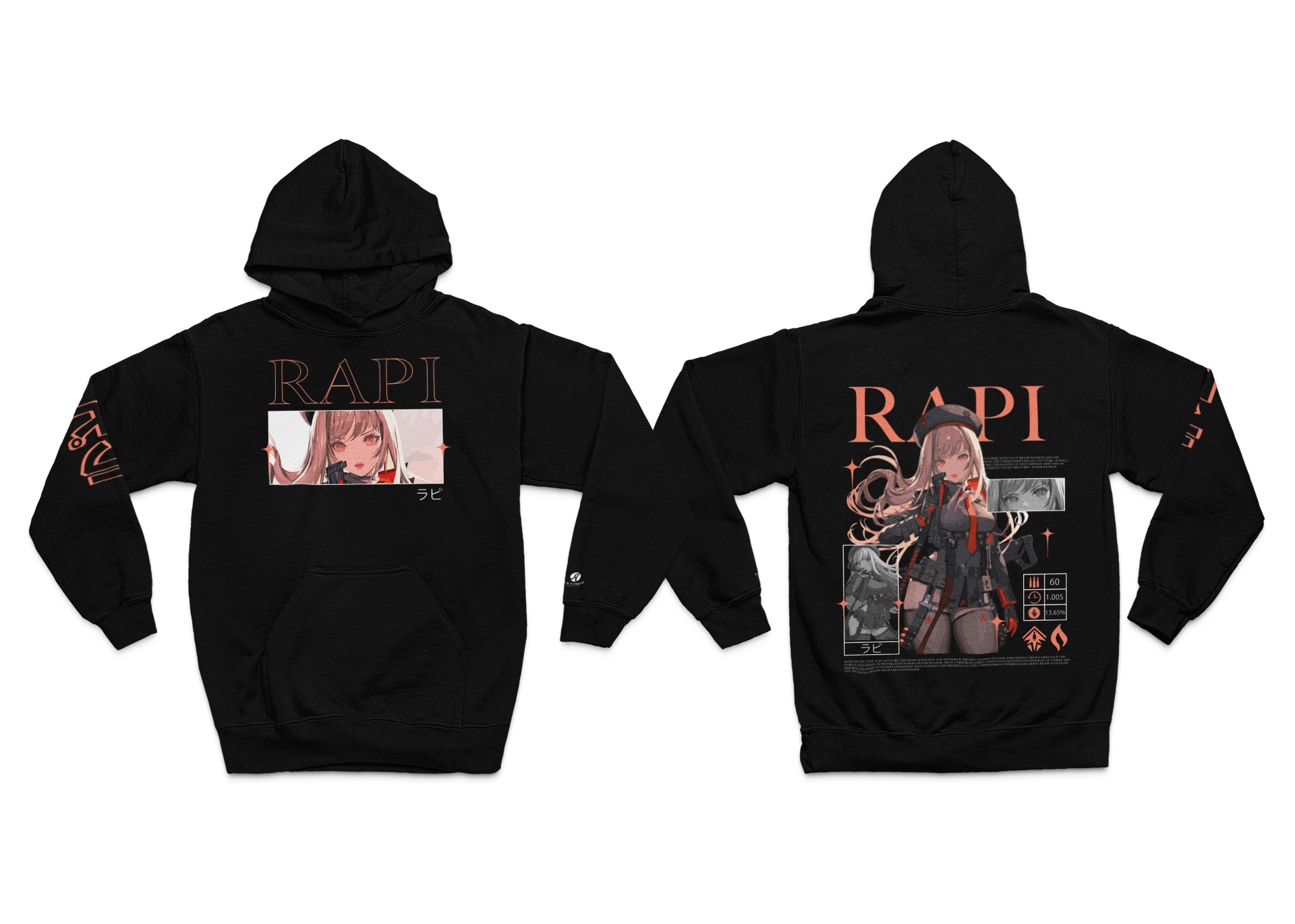 JAPANESE INSPIRED RAPI HOODIE