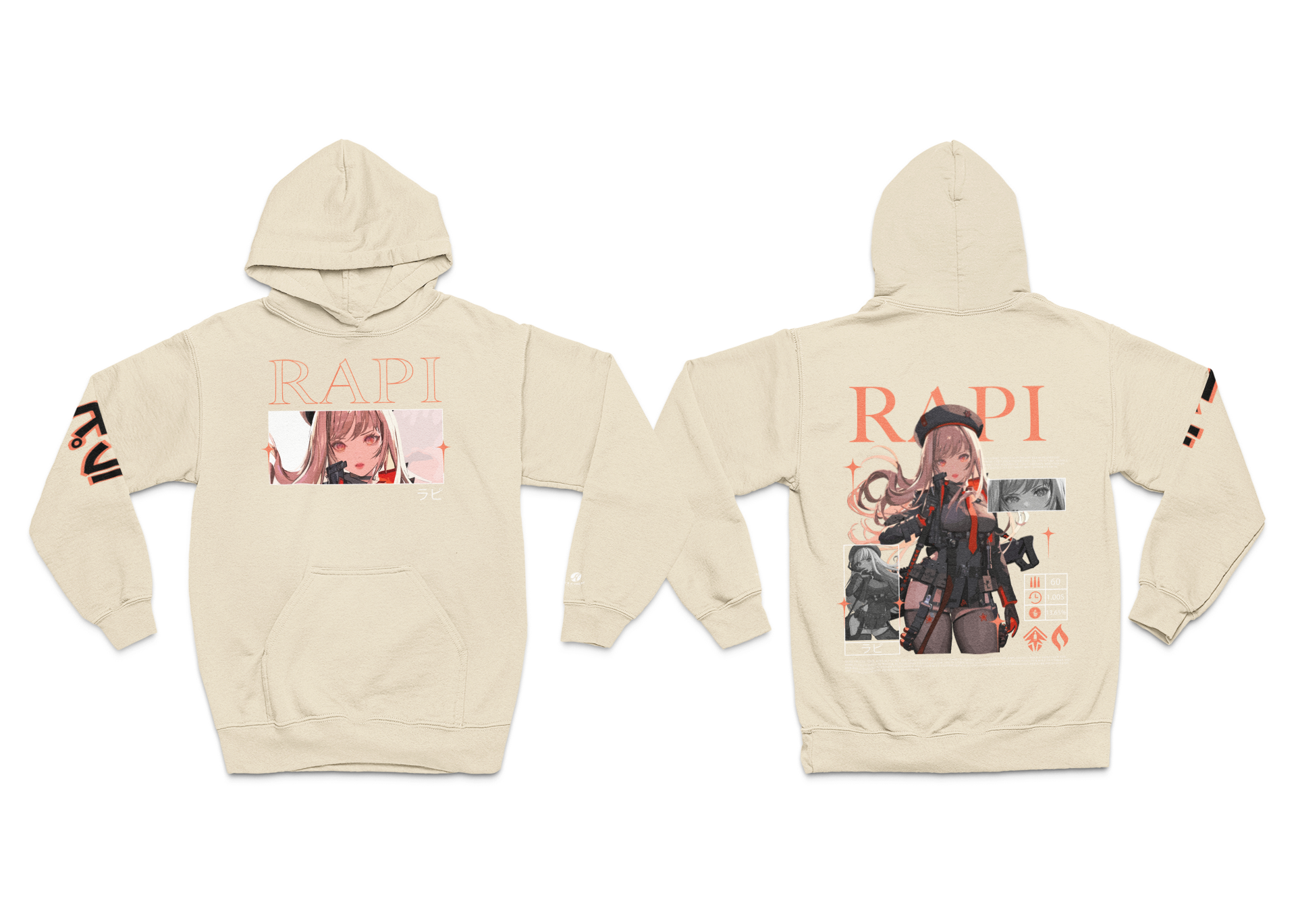 JAPANESE INSPIRED RAPI HOODIE