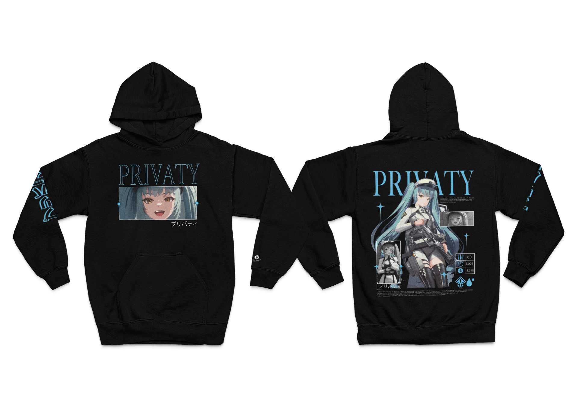 JAPANESE INSPIRED PRIVATY HOODIE