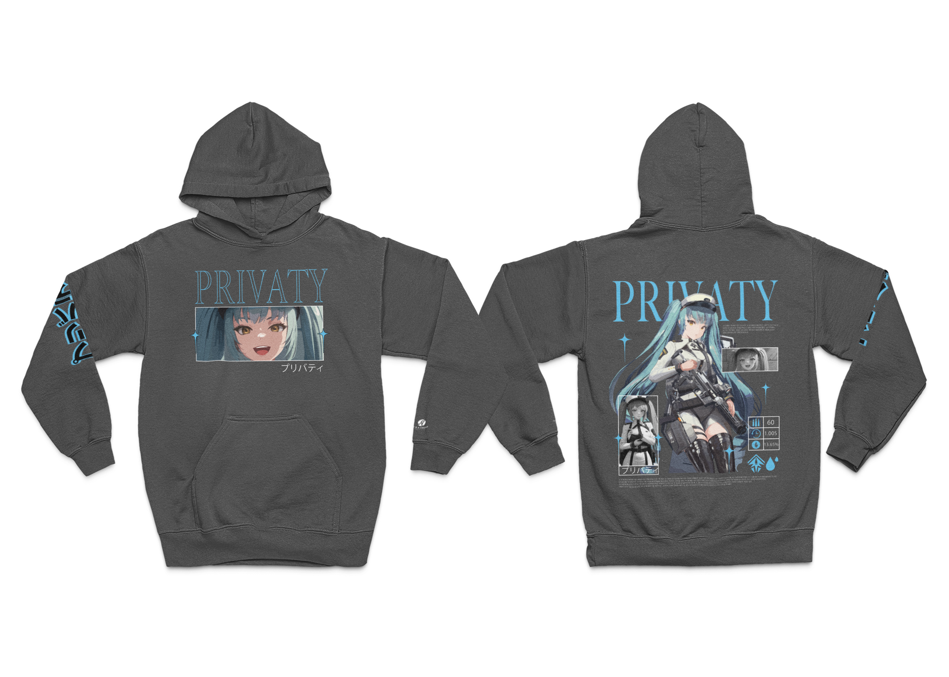 JAPANESE INSPIRED PRIVATY HOODIE