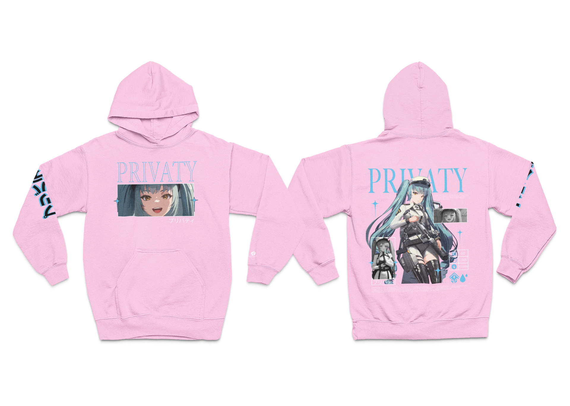 JAPANESE INSPIRED PRIVATY HOODIE