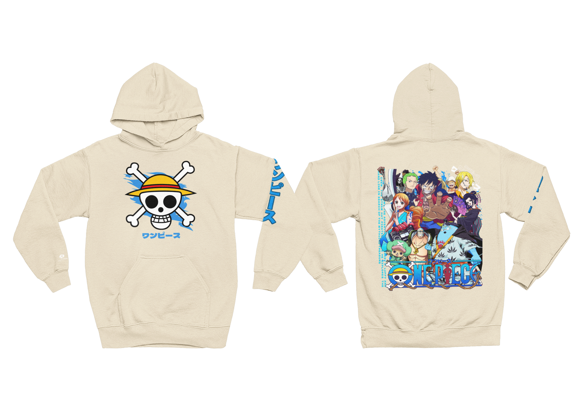 JAPANESE INSPIRED ONE PIECE HOODIE