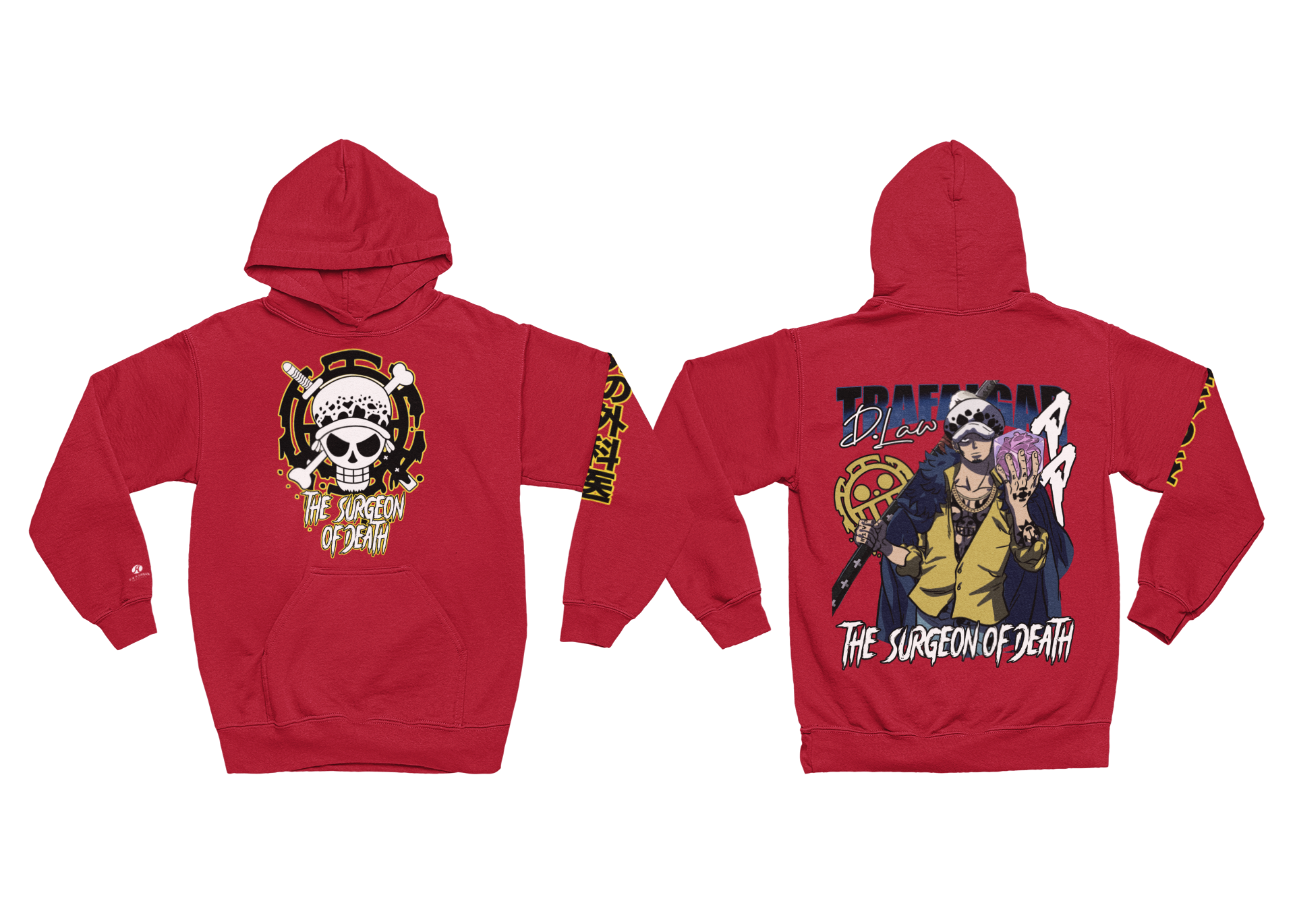 JAPANESE INSPIRED TRAFALGAR LAW HOODIE