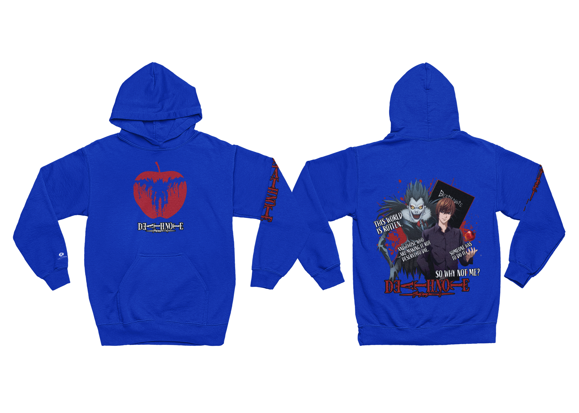 JAPANESE INSPIRED DEATHNOTE HOODIE