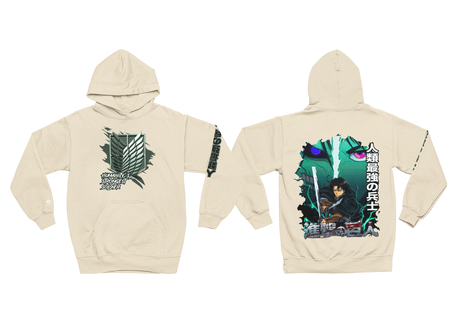 JAPANESE ATTACK ON TITANS HOODIE
