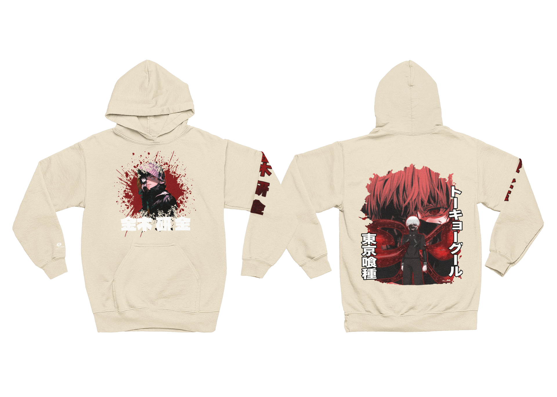 JAPANESE INSPIRED KEN KANEKI HOODIE