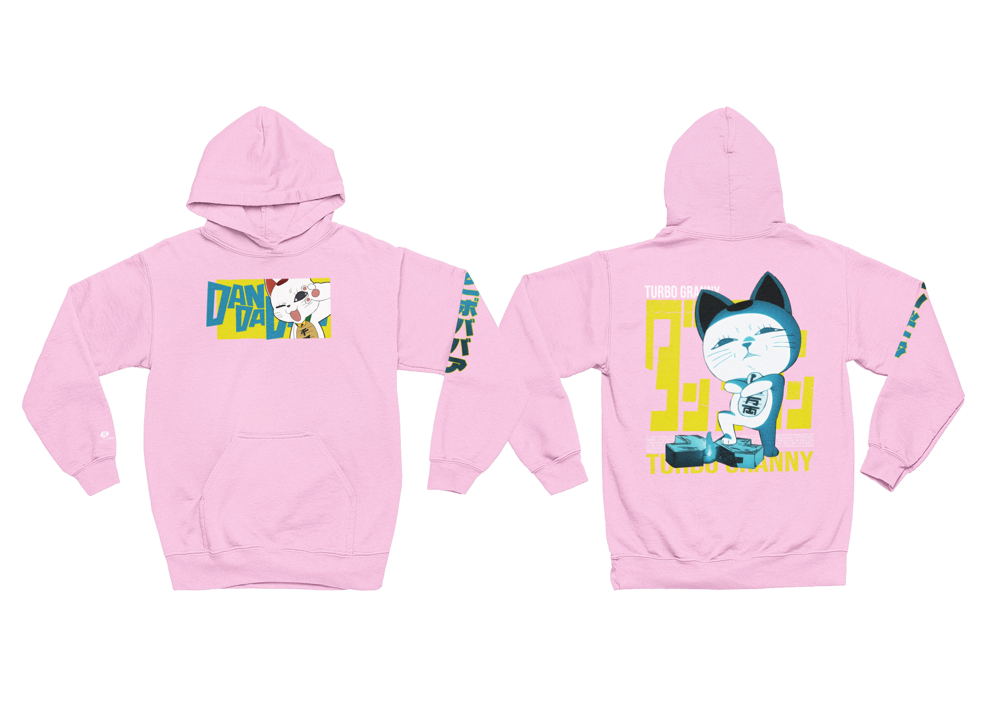 JAPANESE INSPIRED TURBO GRANNY HOODIE