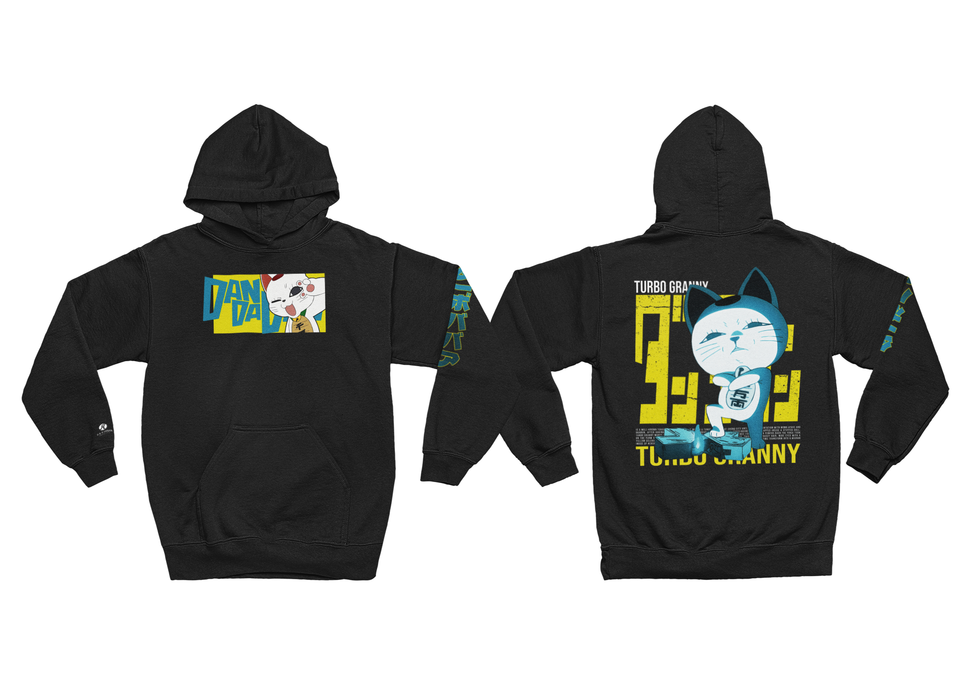 JAPANESE INSPIRED TURBO GRANNY HOODIE