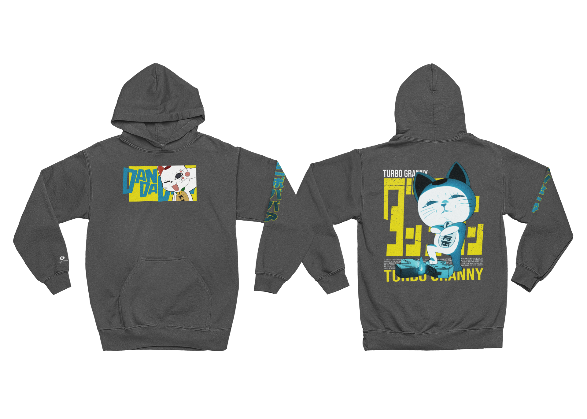 JAPANESE INSPIRED TURBO GRANNY HOODIE