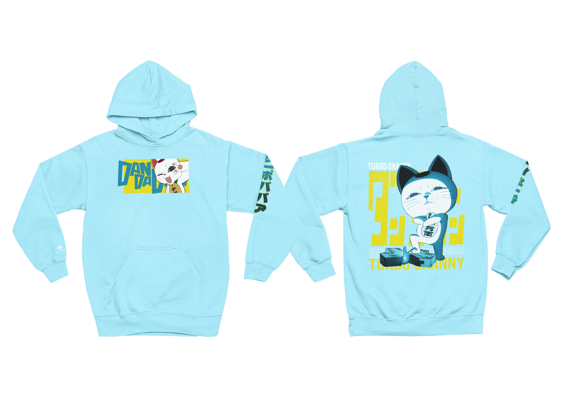 JAPANESE INSPIRED TURBO GRANNY HOODIE