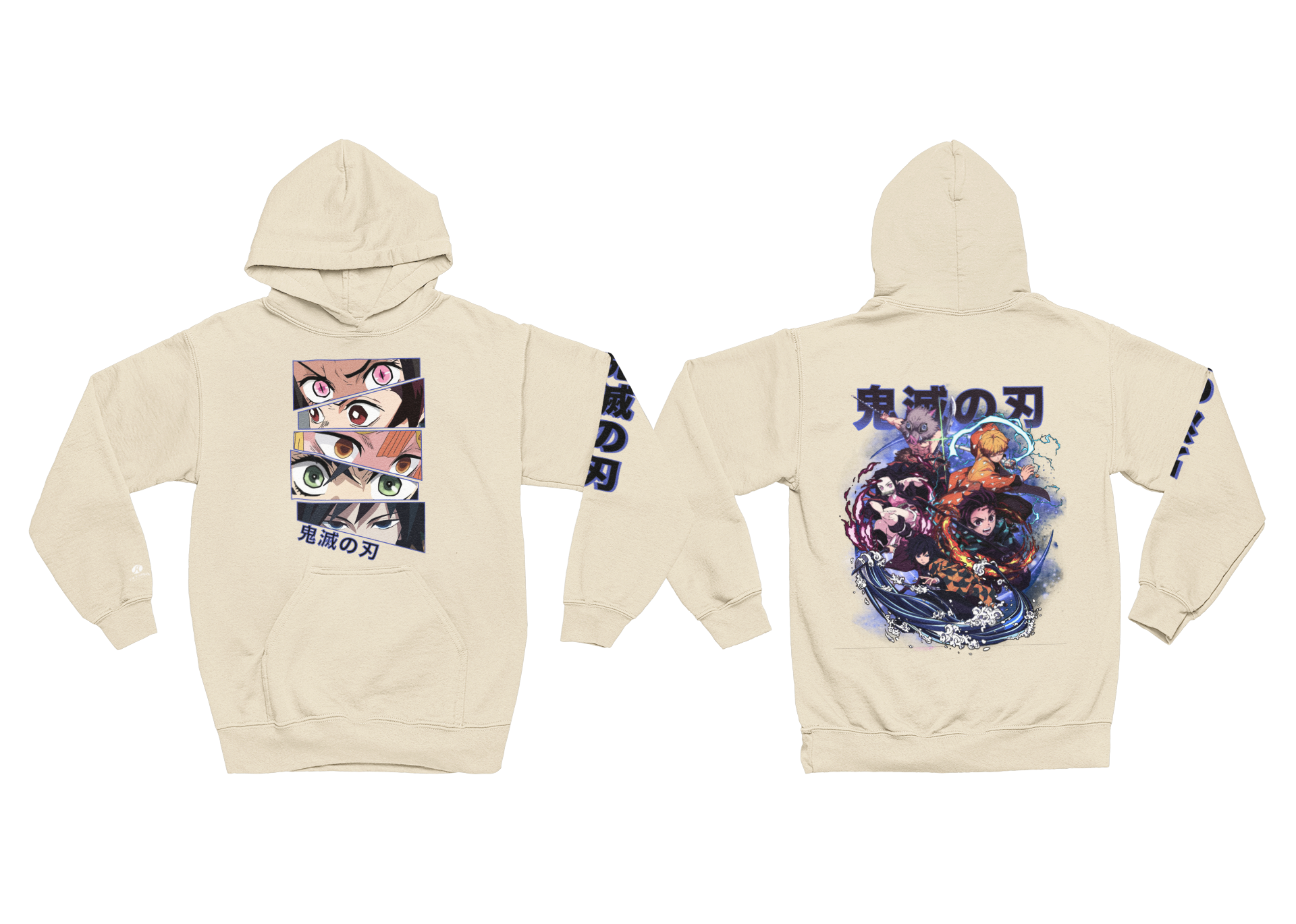 JAPANESE INSPIRED DEMON SLAYER HOODIE