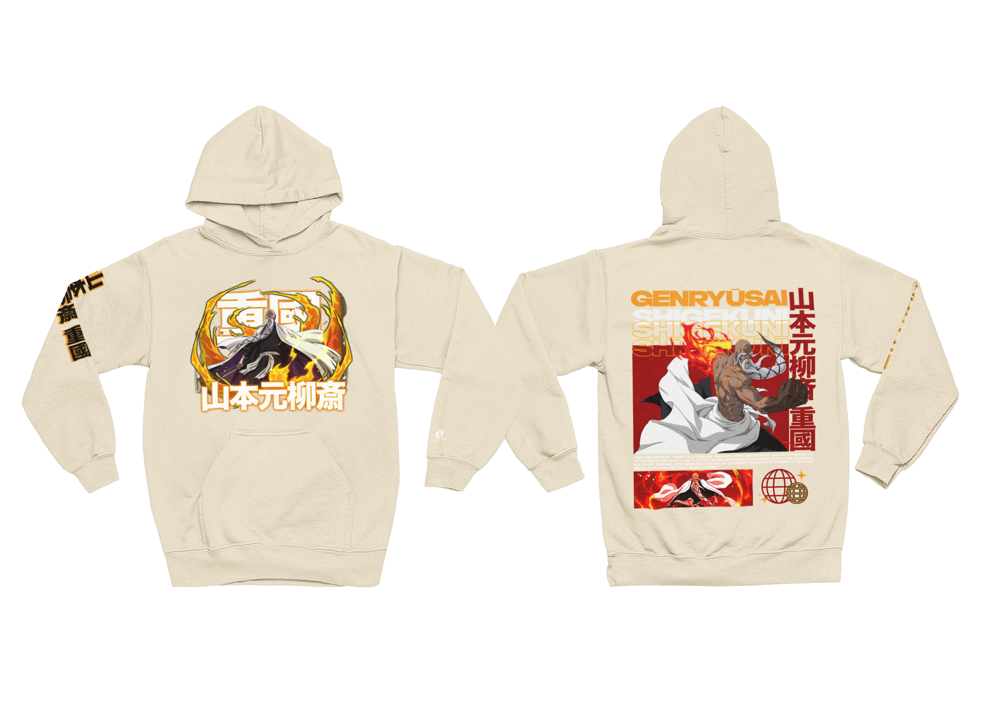 GENRYUSAI SHIGEKUNI YAMAMOTO HOODIE