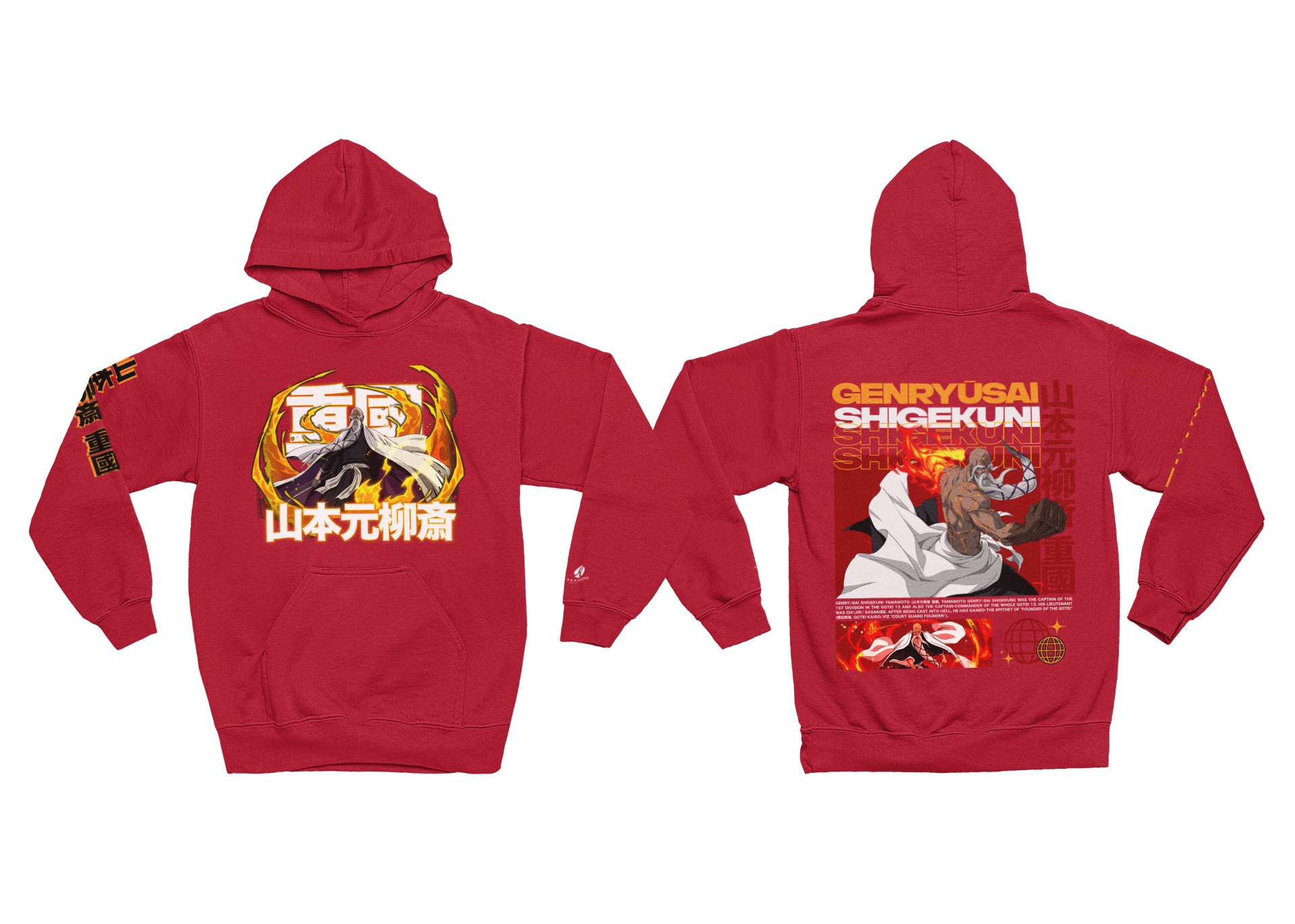 GENRYUSAI SHIGEKUNI YAMAMOTO HOODIE