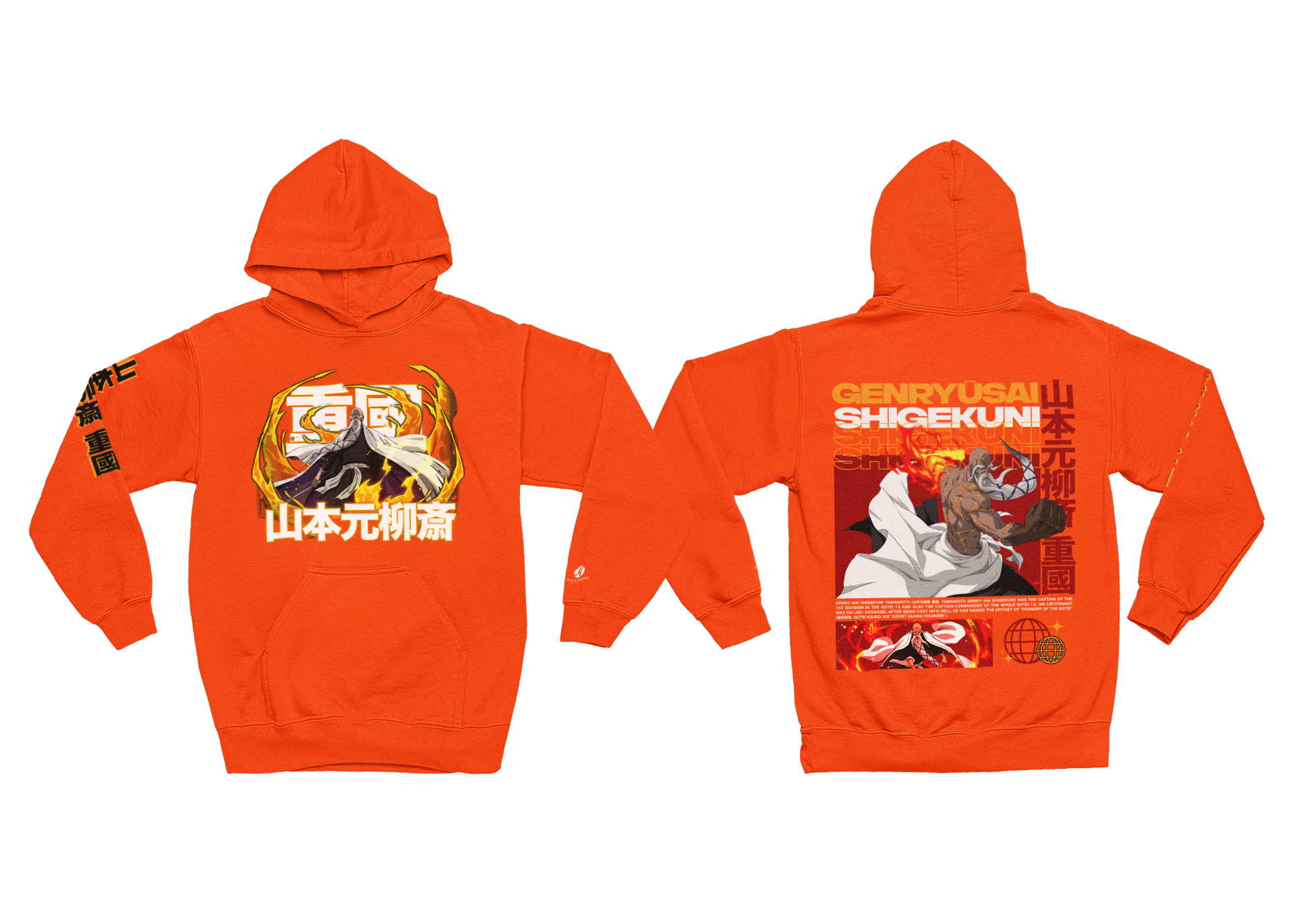 GENRYUSAI SHIGEKUNI YAMAMOTO HOODIE
