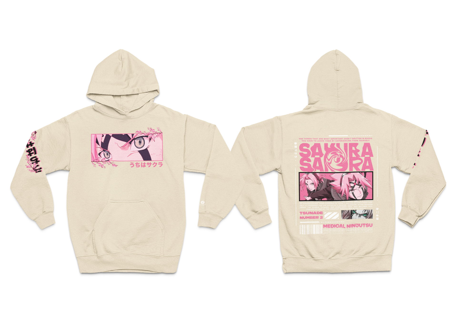 JAPANESE INSPIRED SAKURA HOODIE