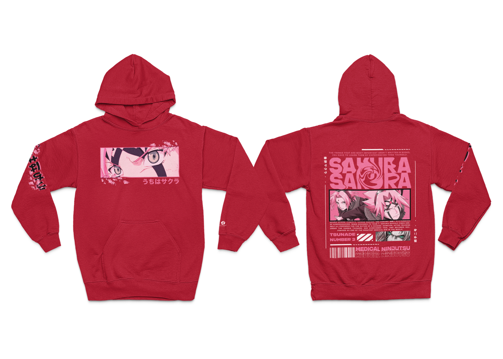 JAPANESE INSPIRED SAKURA HOODIE