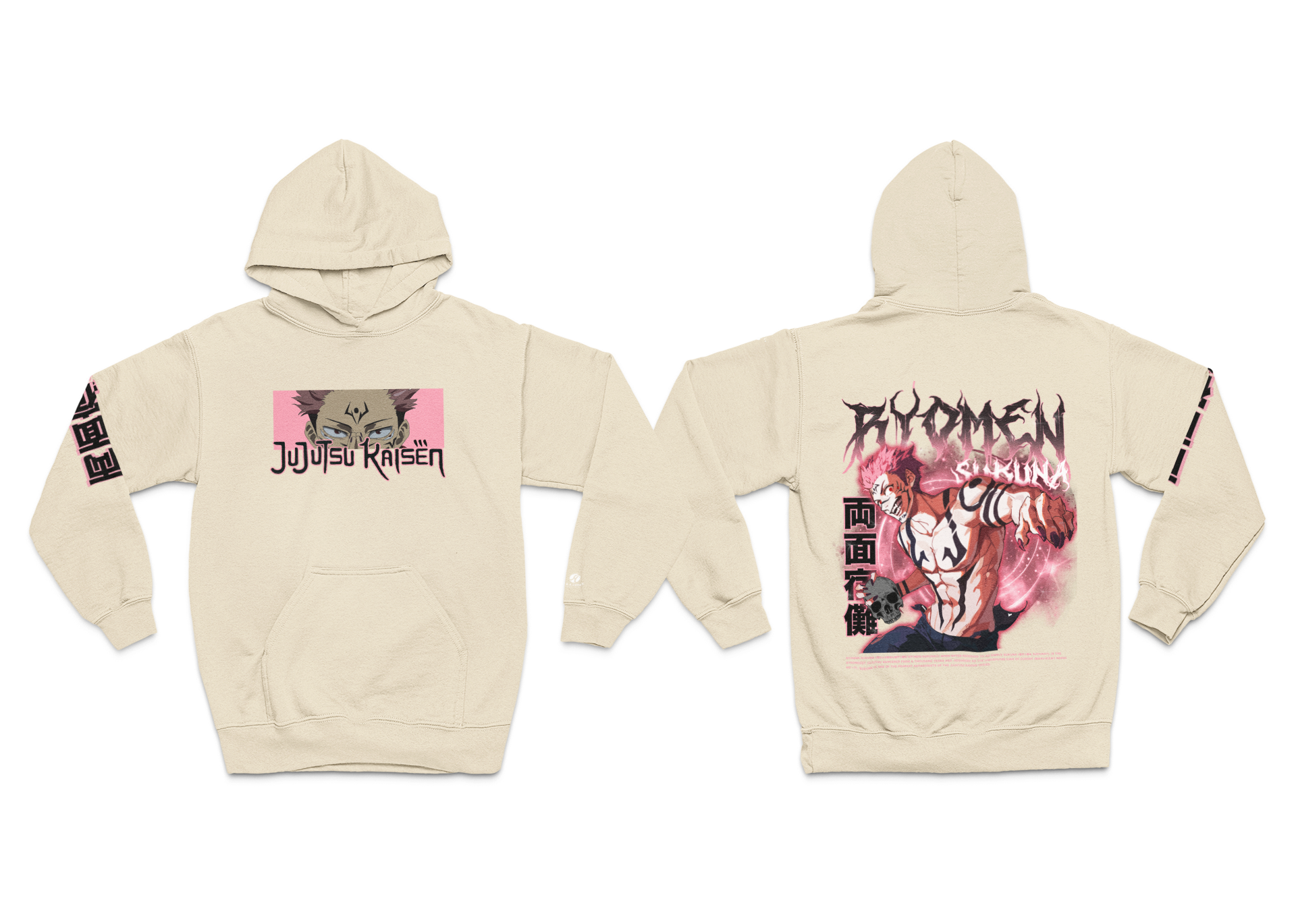 YUJI IN DEMON FORM RYOMEM SUKANA HOODIE