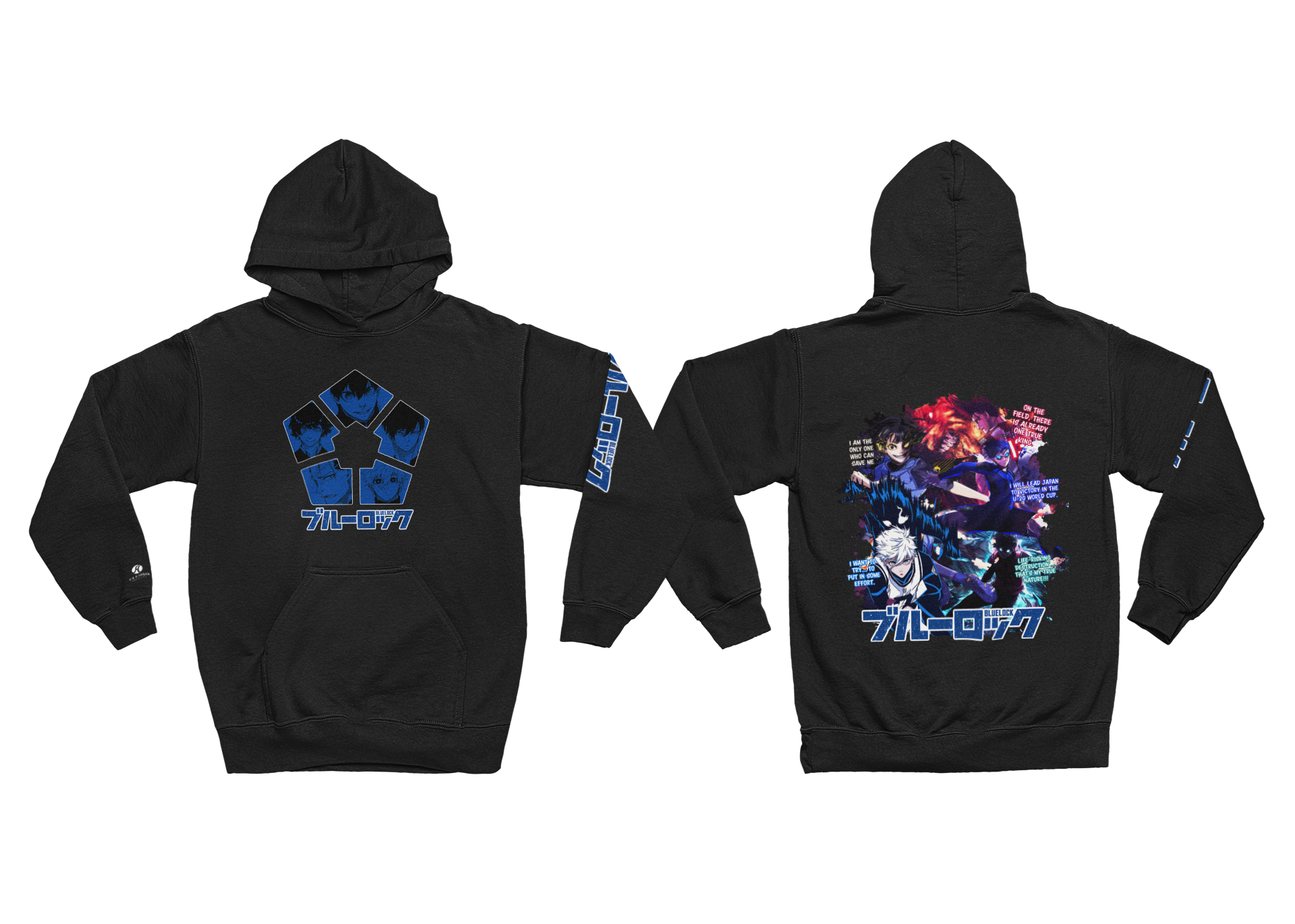 JAPANESE INSPIRED BLUELOCK HOODIE