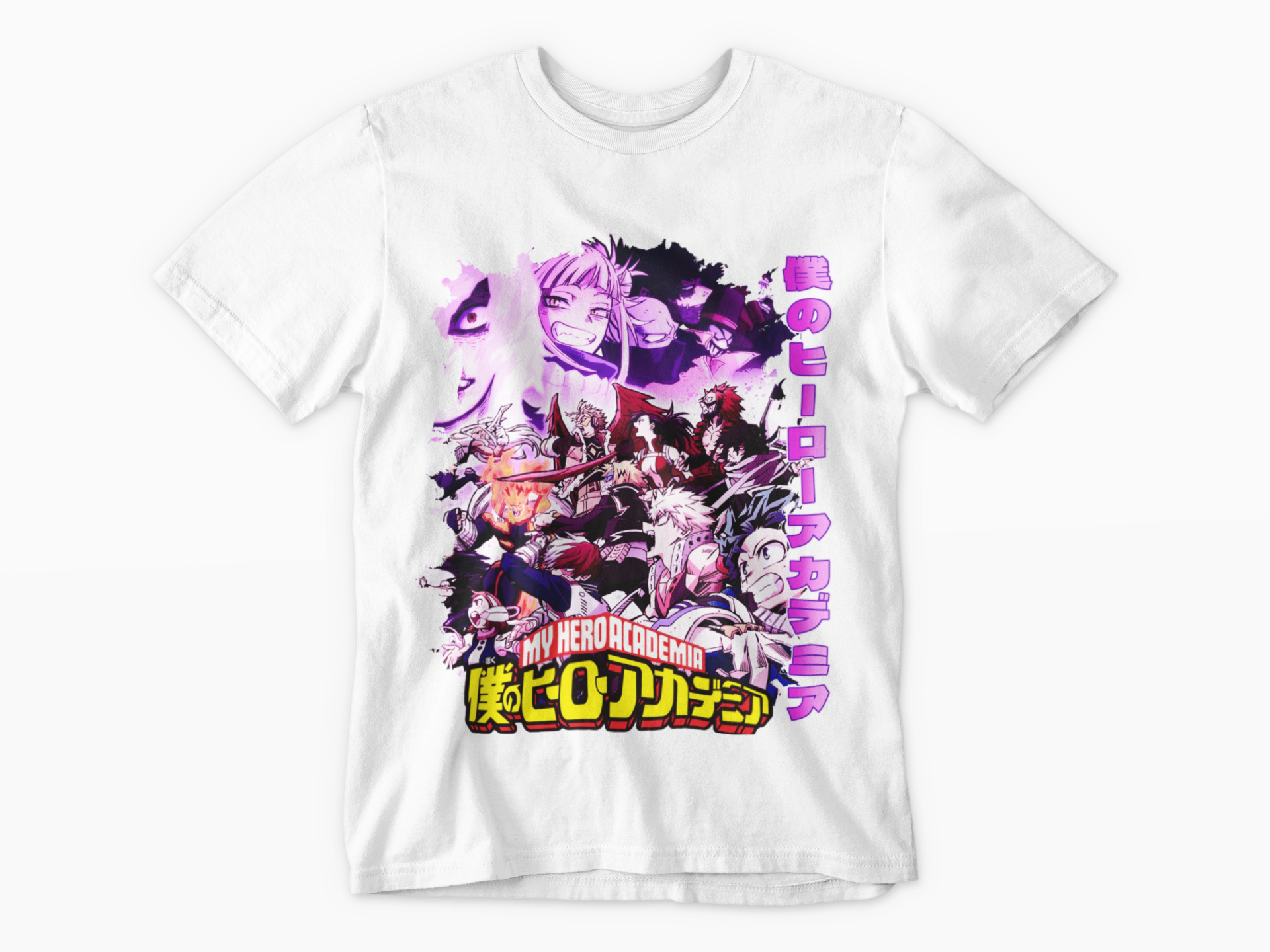 JAPANESE INSPIRED MY HERO ACADEMIA DEKU PURPLE T SHIRT