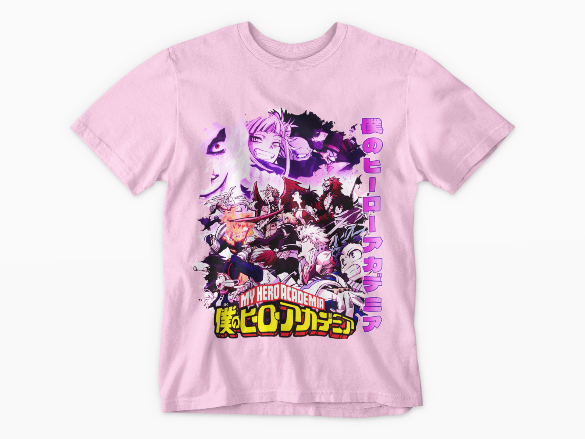 JAPANESE INSPIRED MY HERO ACADEMIA DEKU PURPLE T SHIRT