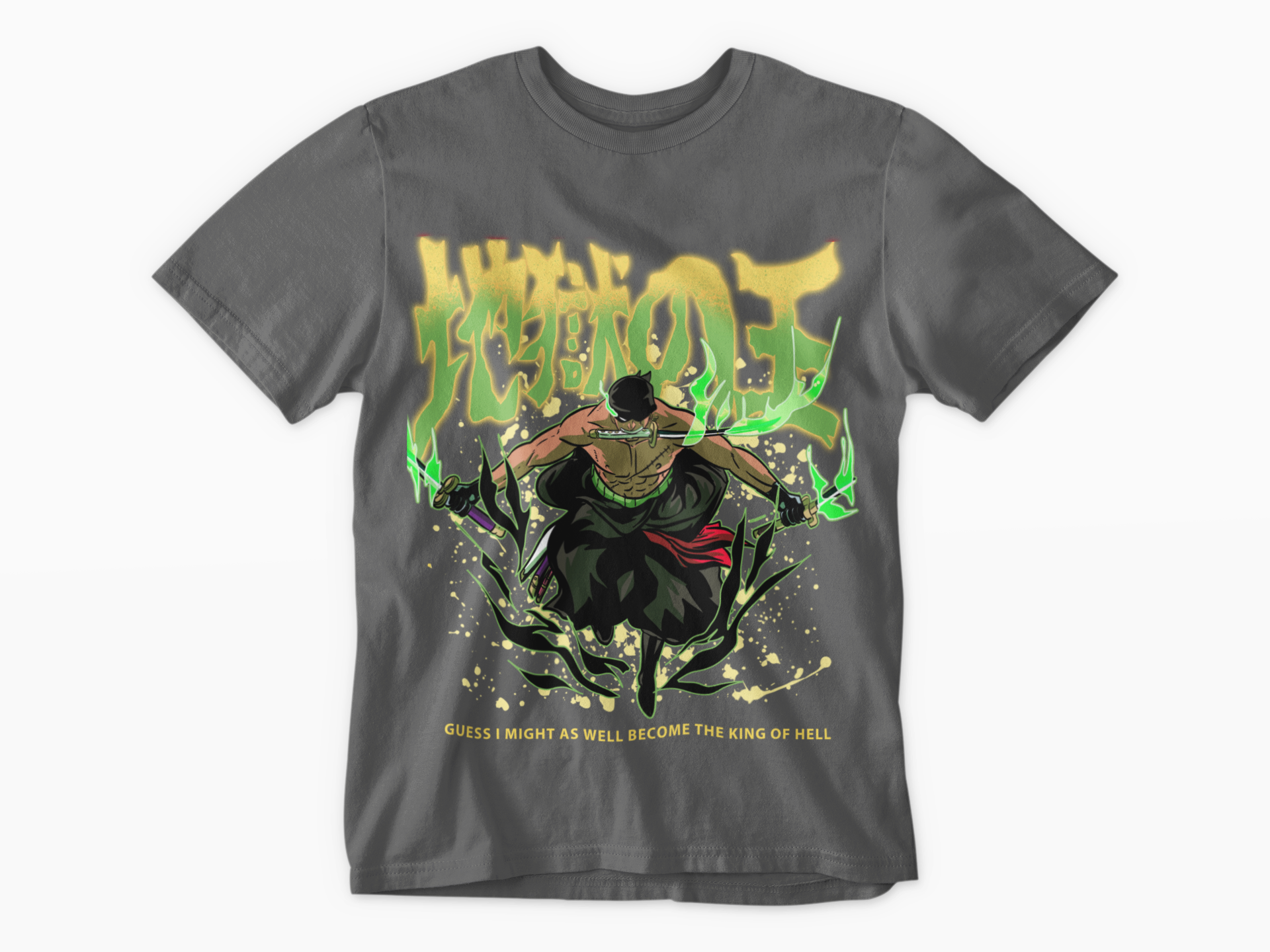 JAPANESE INSPIRED ZORO T SHIRT