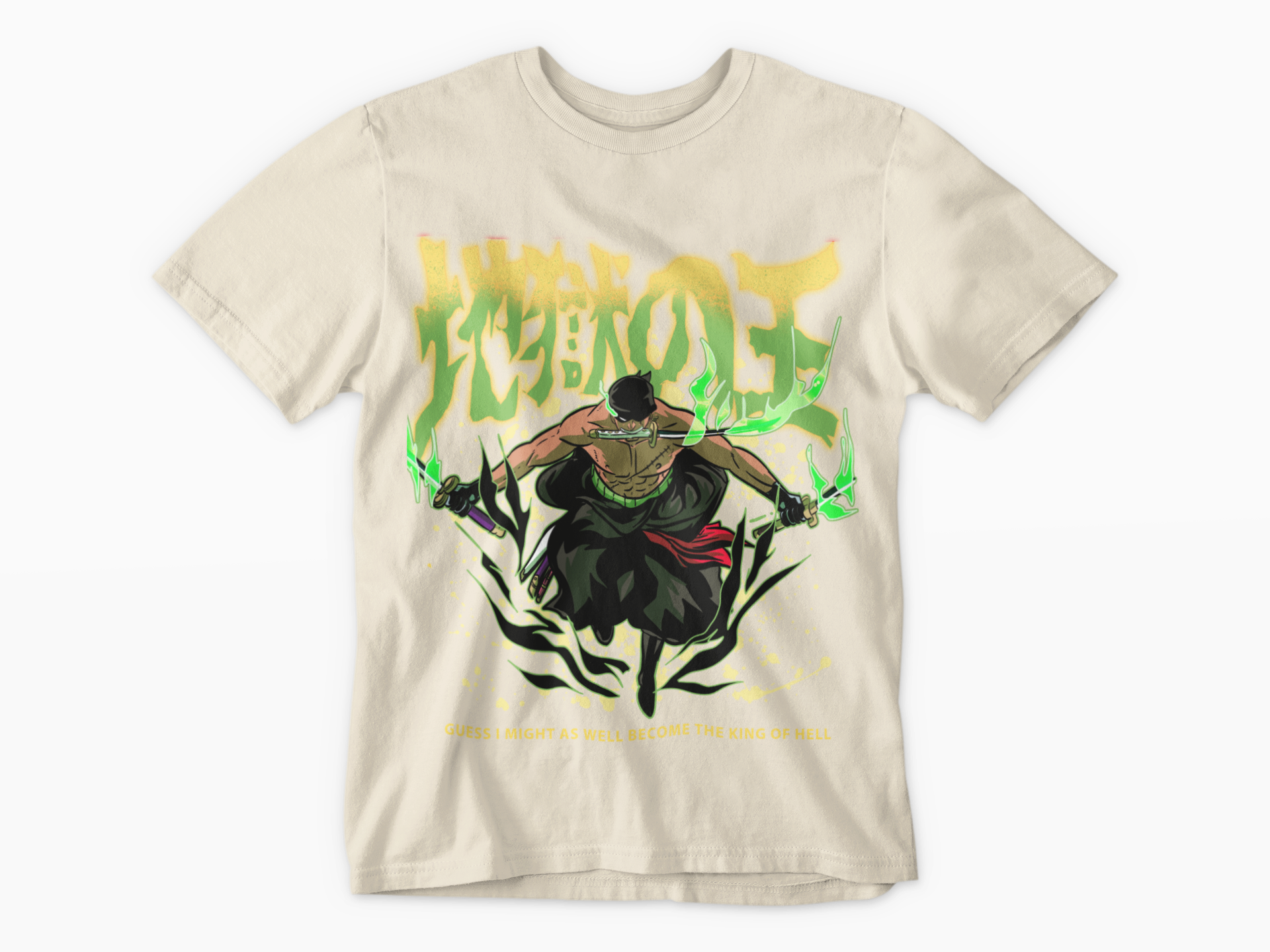 JAPANESE INSPIRED ZORO T SHIRT
