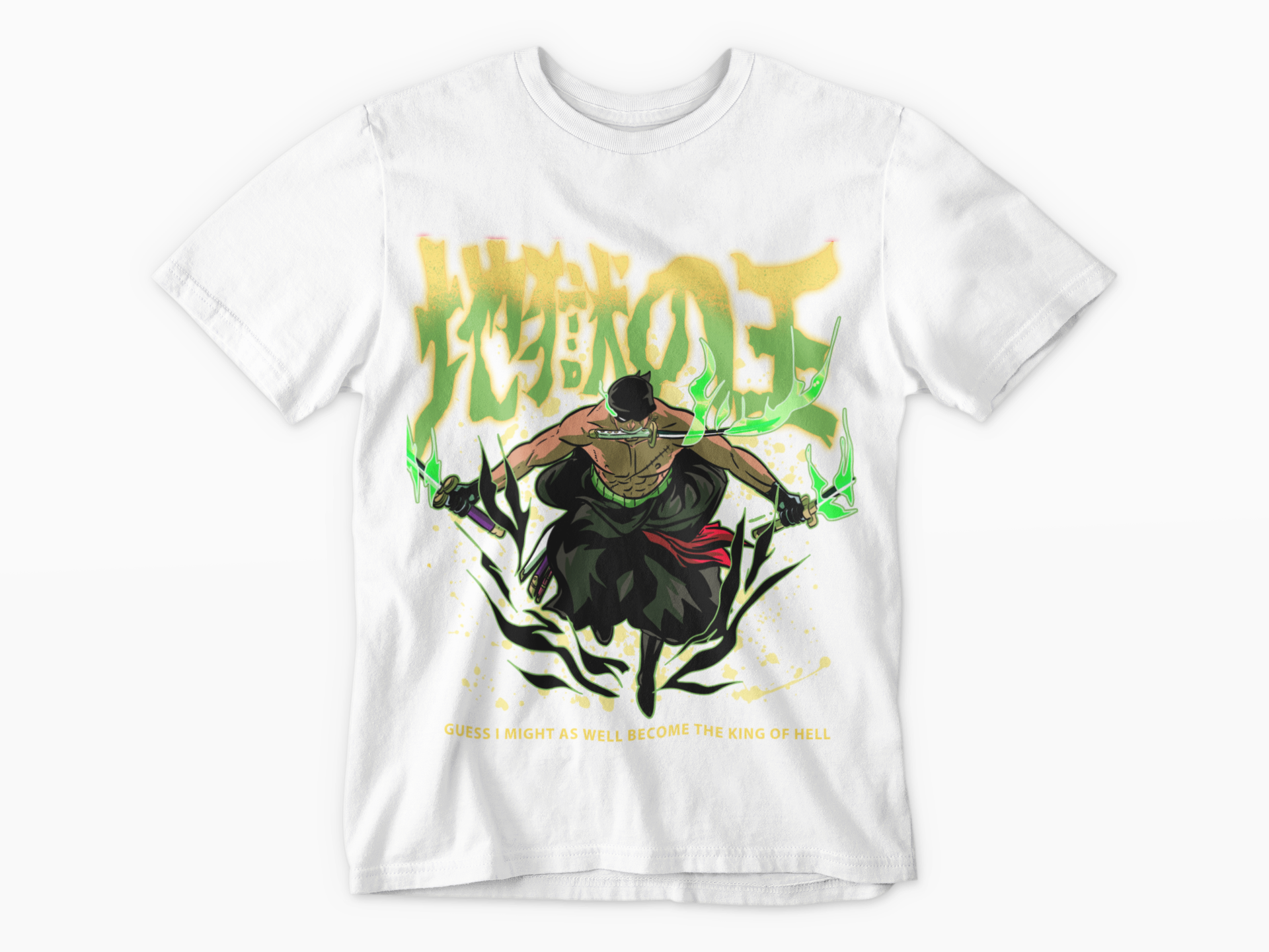 JAPANESE INSPIRED ZORO T SHIRT
