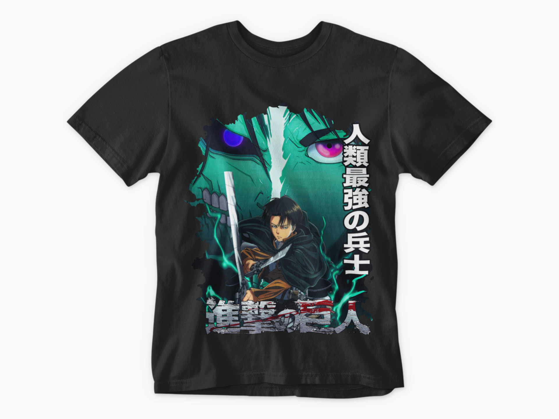 JAPANESE INSPIRED ATTACK ON TITANS T SHIRT
