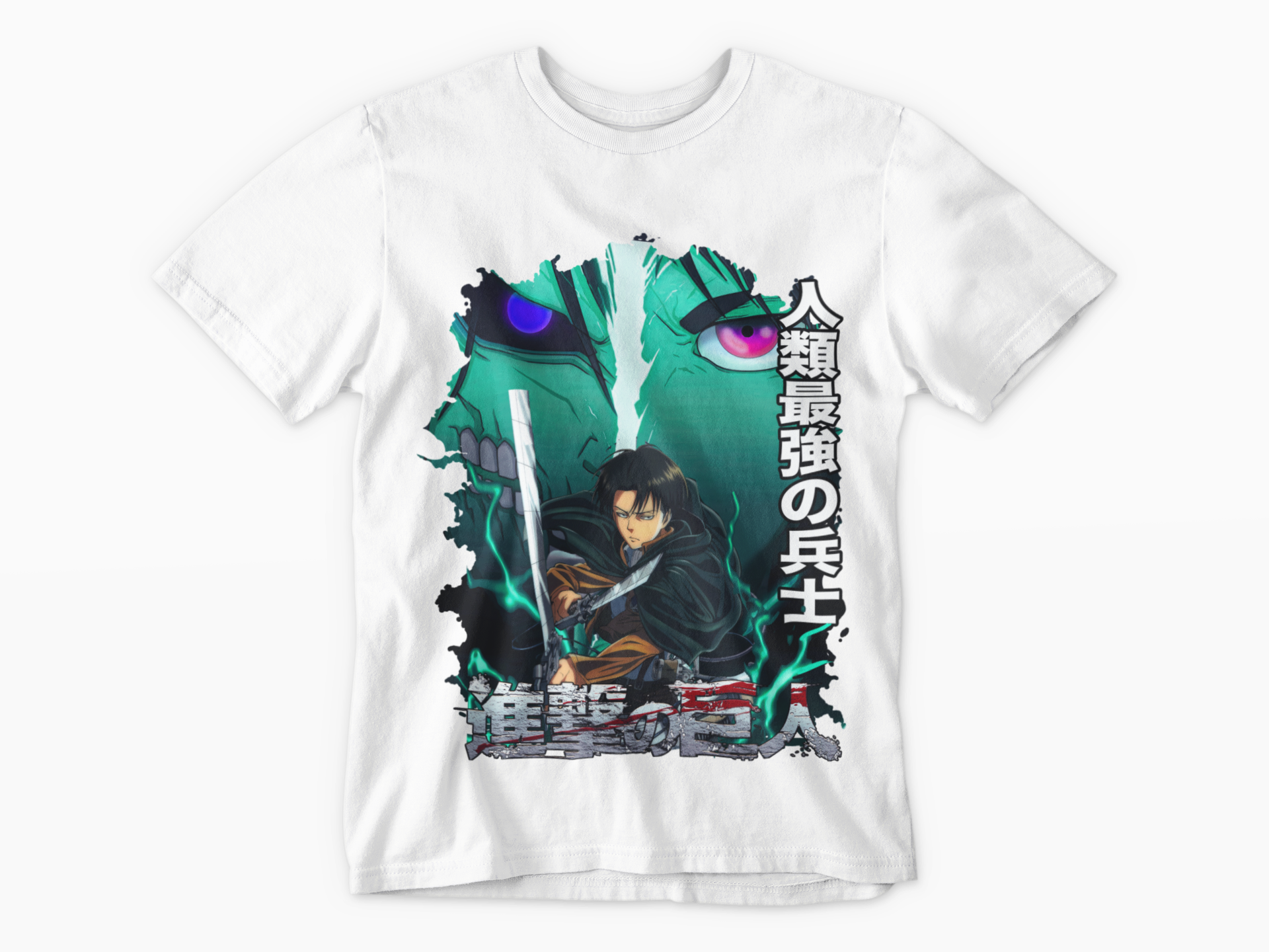 JAPANESE INSPIRED ATTACK ON TITANS T SHIRT
