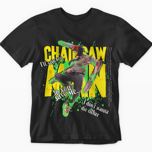 JAPANESEE INSPIRED CHAINSAW MAN T SHIRT