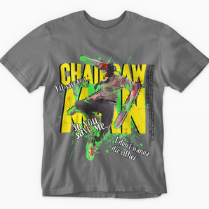 JAPANESEE INSPIRED CHAINSAW MAN T SHIRT