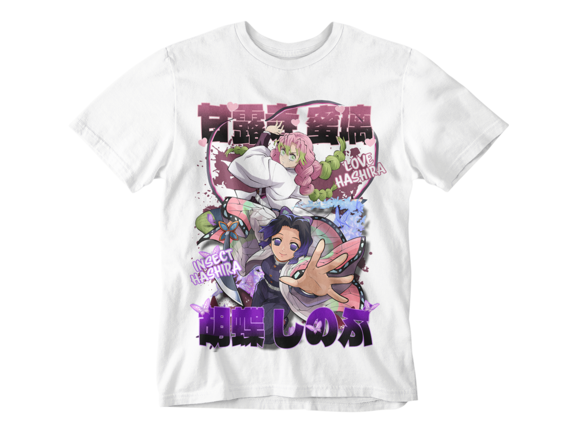 JAPANESEE INSPIRED KOCHOU SISTERS T SHIRT