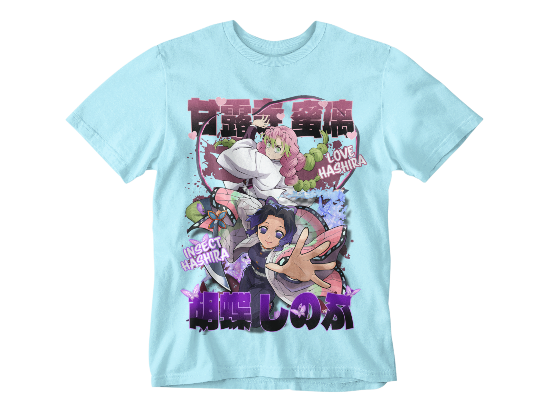 JAPANESEE INSPIRED KOCHOU SISTERS T SHIRT