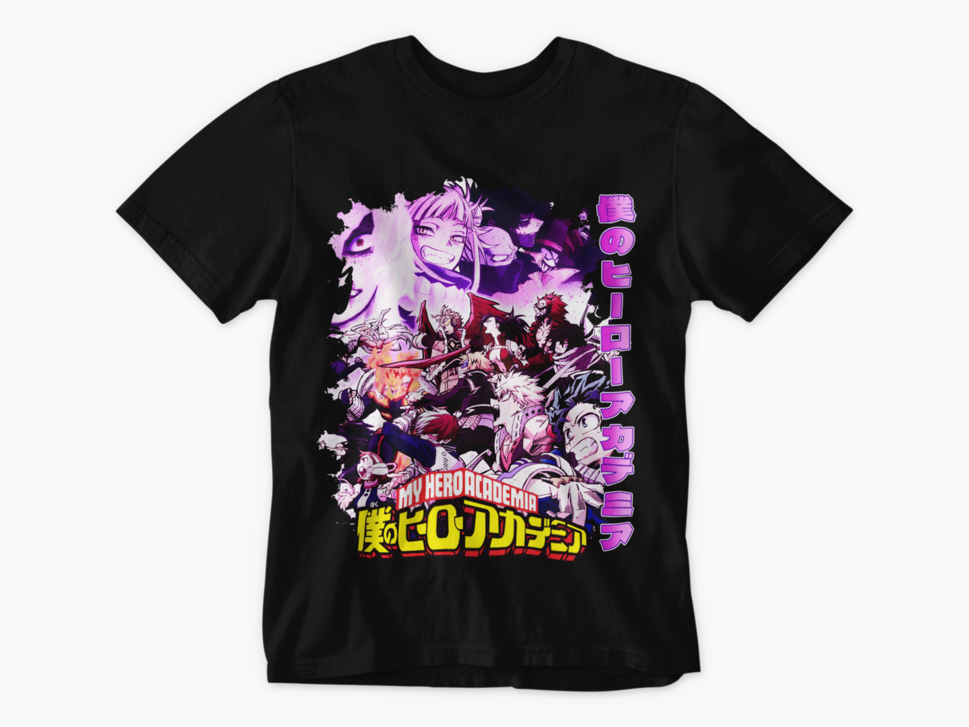 JAPANESE INSPIRED MY HERO ACADEMIA DEKU PURPLE T SHIRT