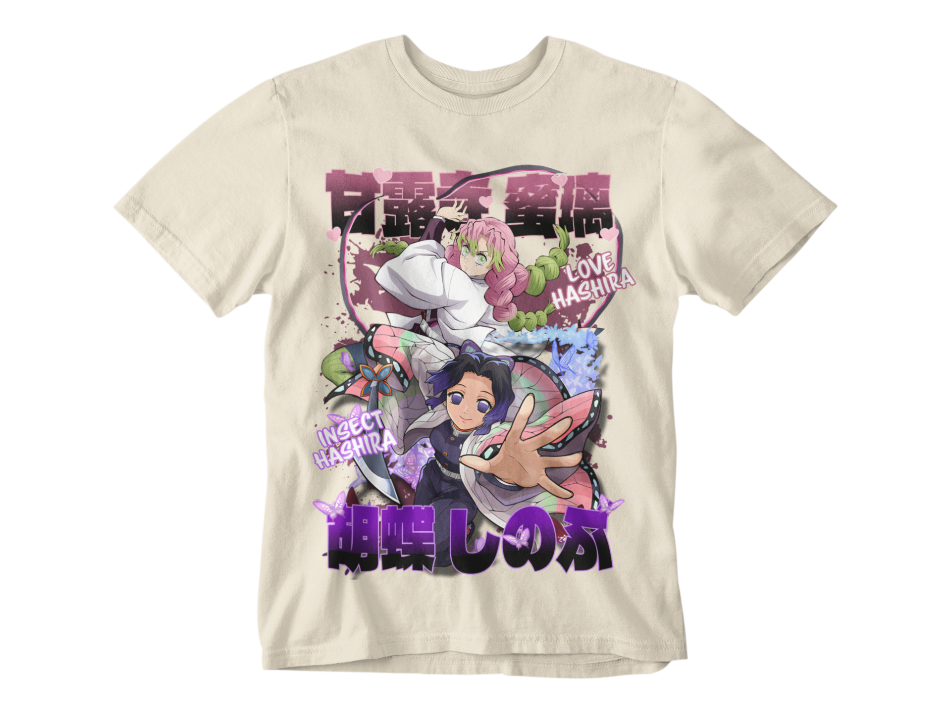 JAPANESEE INSPIRED KOCHOU SISTERS T SHIRT