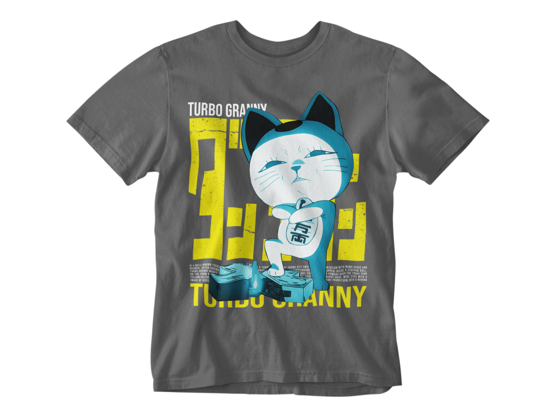 JAPANESEE INSPIRED TURBO GRANNY SHIRT