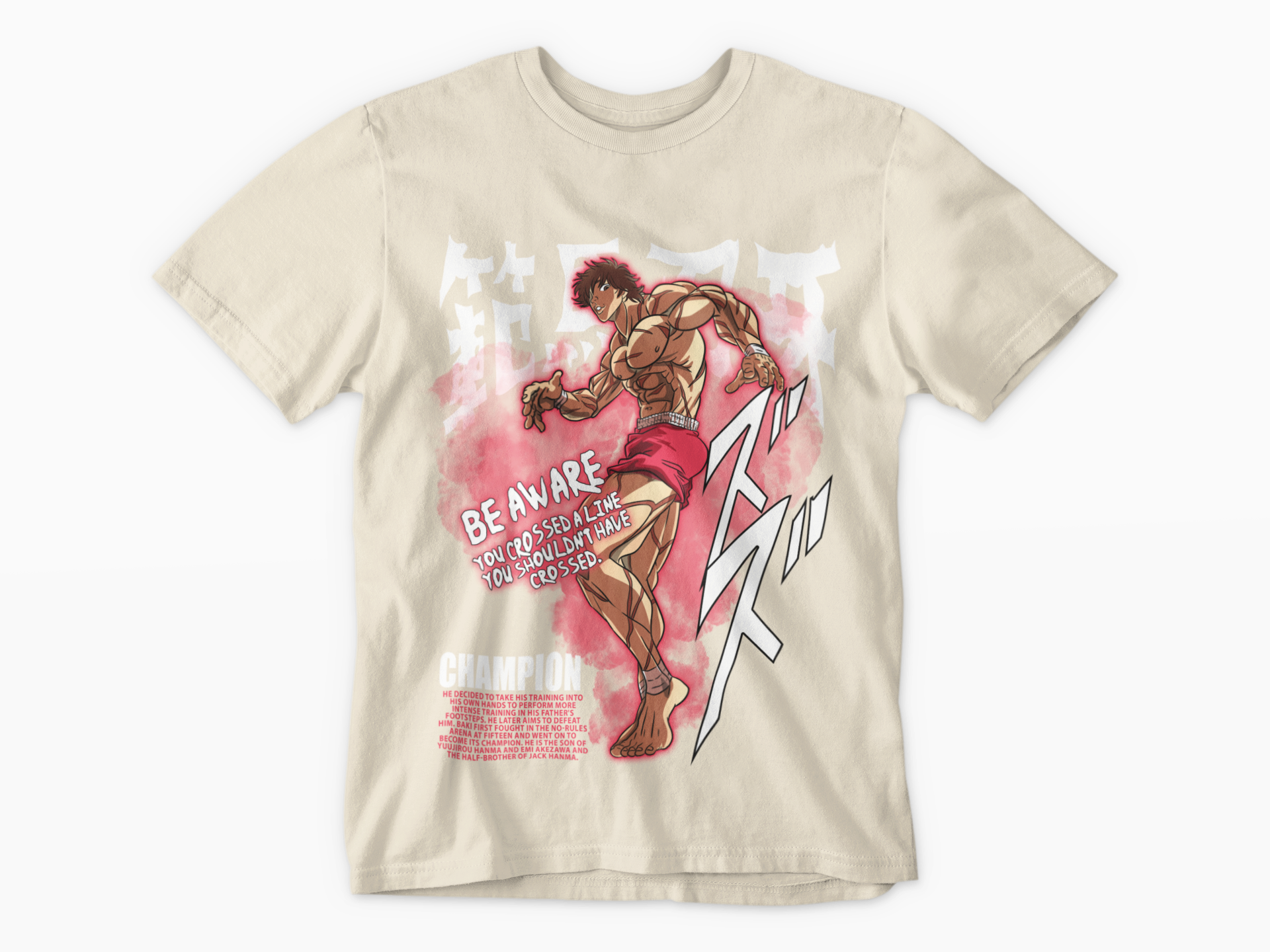 Baki T-Shirt: Unisex Japanese-Inspired Graphic Tee