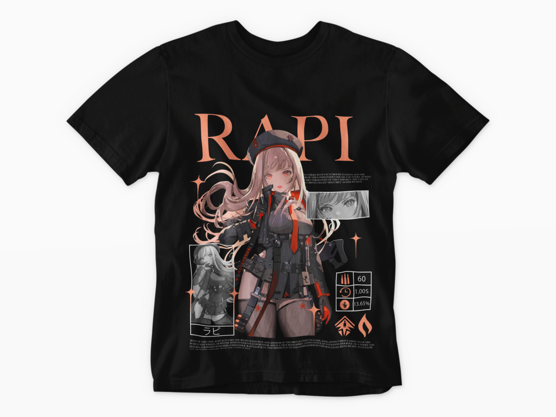 JAPANESE INSPIRED RAPI T SHIRT