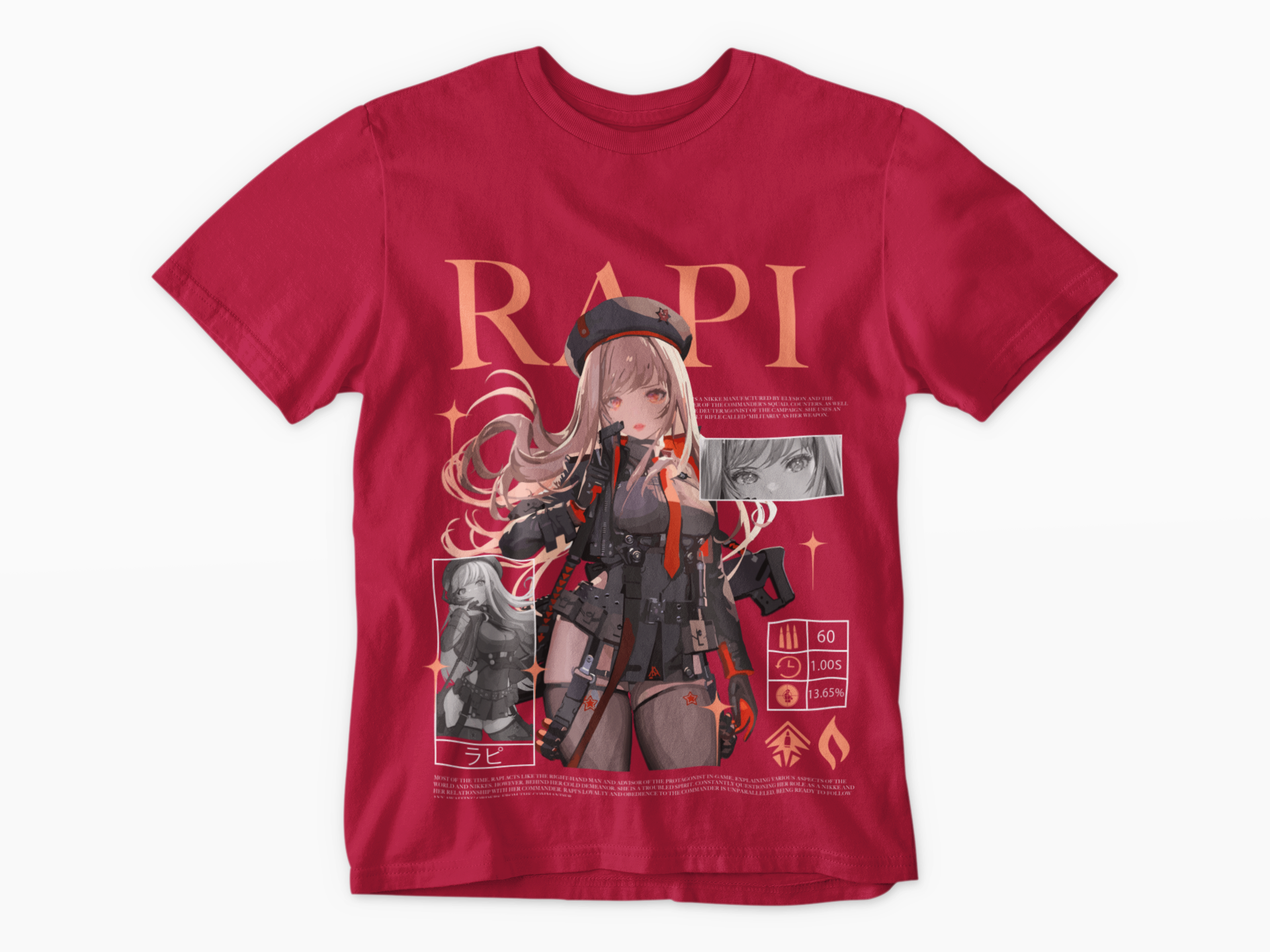 JAPANESE INSPIRED RAPI T SHIRT