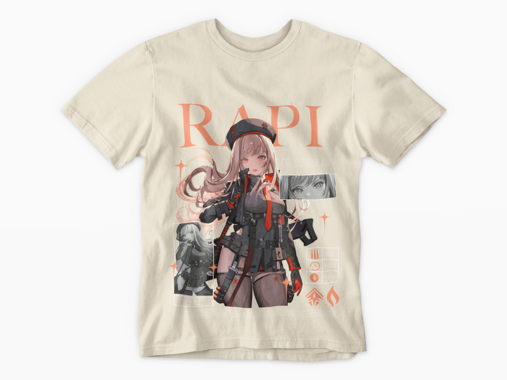 JAPANESE INSPIRED RAPI T SHIRT
